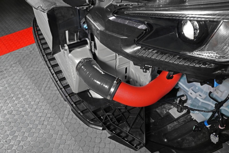 Subaru WRX Front Mount Intercooler - Perrin Performance - Red Tubes & Silver Core - `22-`25